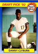 1992 Front Row Draft Picks Danny Clyburn