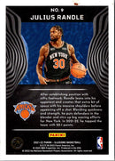 2022 Panini Flux Triumph Julius Randle