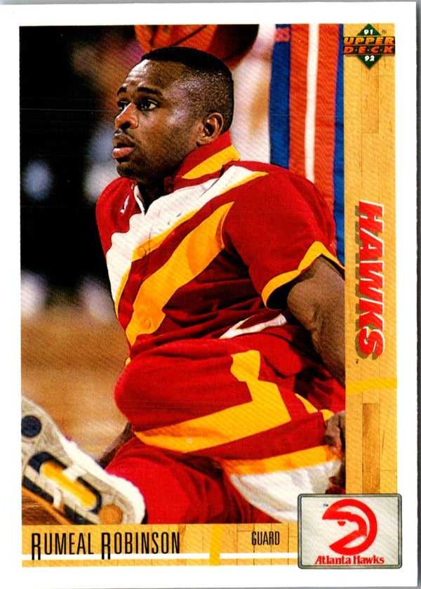 1991 Upper Deck Rumeal Robinson #292