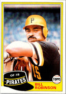 1981 Topps Bill Robinson