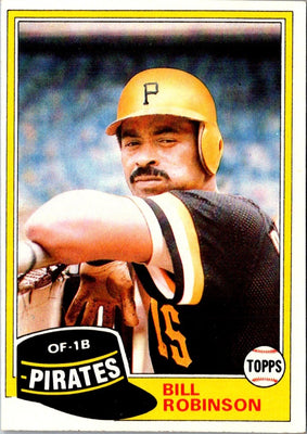 1981 Topps Bill Robinson #51