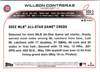 2022 Topps Update 2022 MLB All-Star Game Willson Contreras #ASG-5