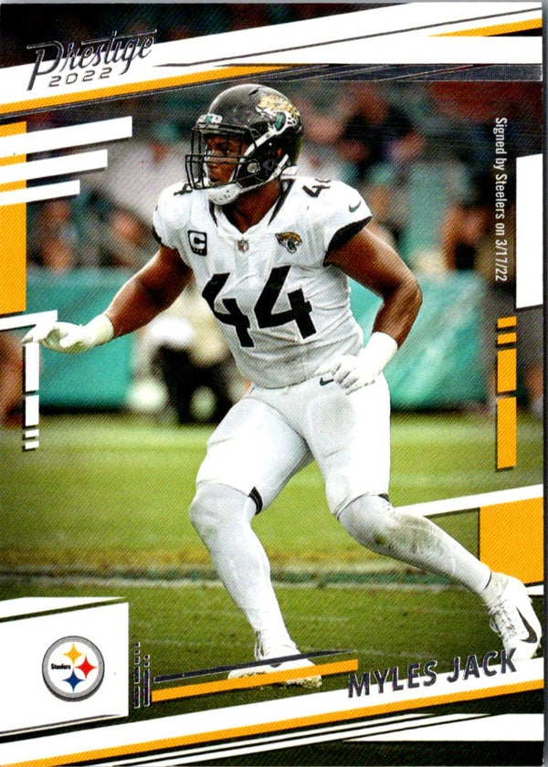 2022 Panini Prestige Myles Jack #138