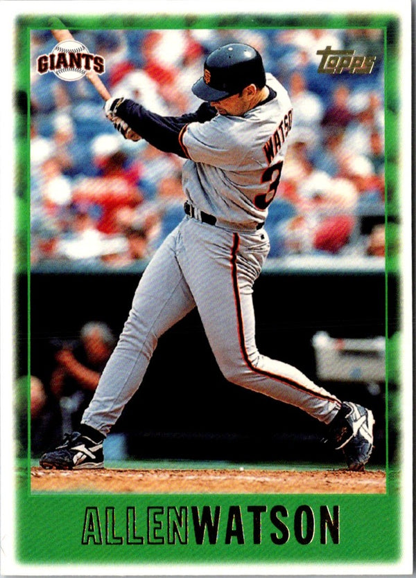 1997 Topps Allen Watson #314