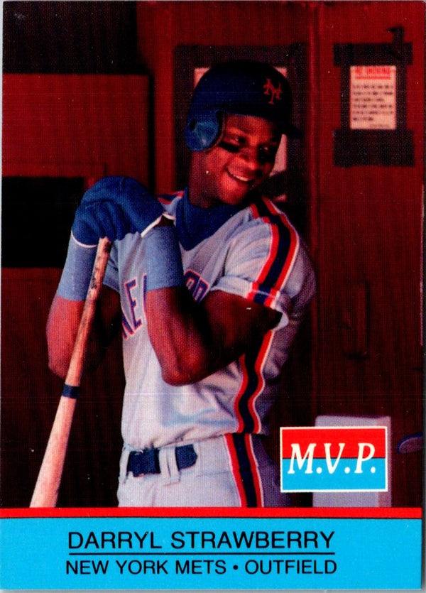 1990 MVP Big League All Stars (unlicensed) Darryl Strawberry #4