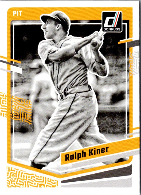 2023 Donruss Holo Orange Ralph Kiner #173