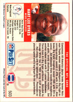 1989 Pro Set Hart Lee Dykes #503 Rookie