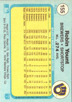 1982 Fleer Robin Yount #155