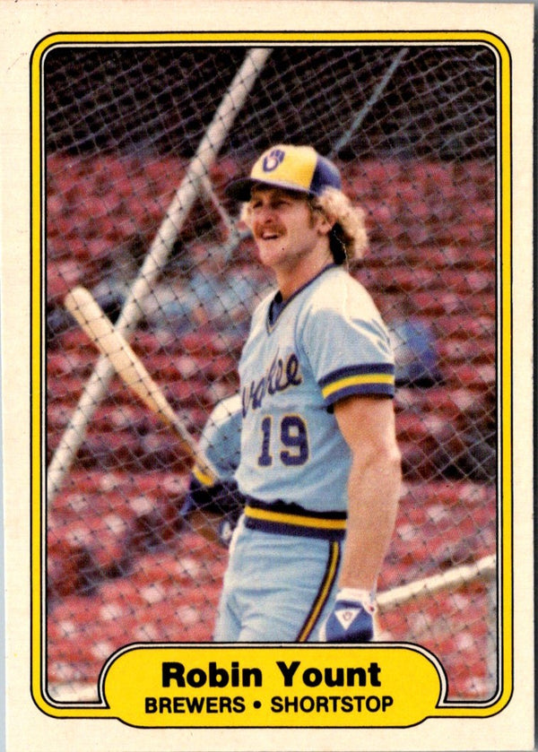 1982 Fleer Robin Yount #155