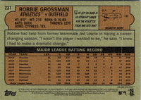 2021 Topps Heritage Red Robbie Grossman #231