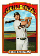 2021 Topps Heritage Red Robbie Grossman