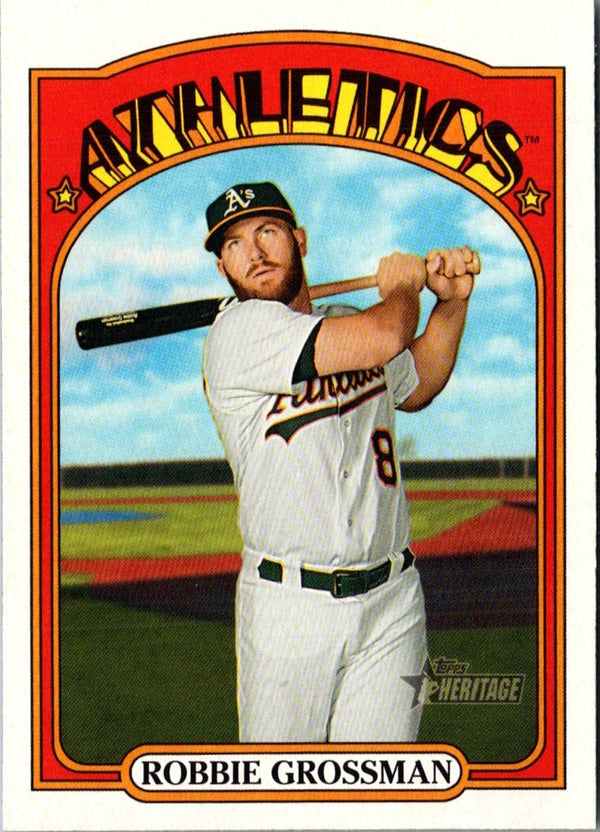 2021 Topps Heritage Red Robbie Grossman #231