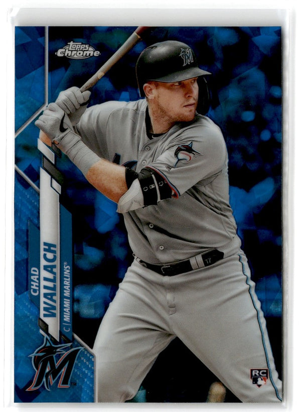 2020 Topps Chrome Sapphire Edition Chad Wallach #658 Rookie