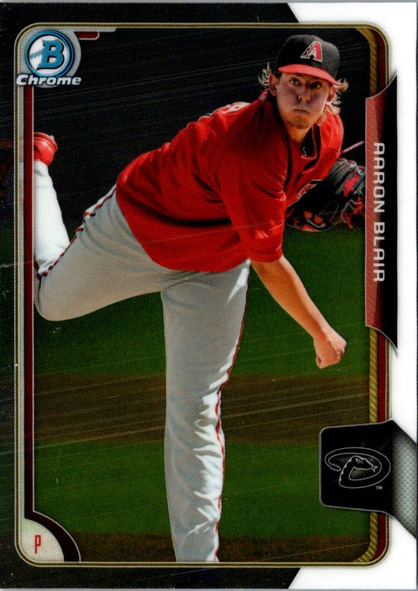 2015 Bowman Chrome Prospects Aaron Blair #BCP76