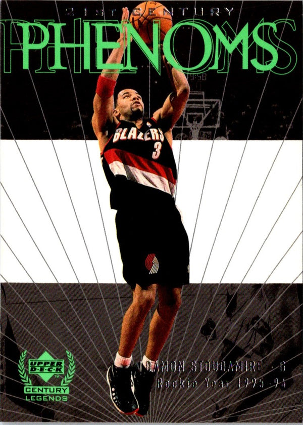 1999 Upper Deck Century Legends Damon Stoudamire #77