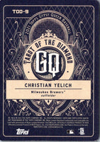2021 Topps Gypsy Queen Tarot of the Diamond Christian Yelich #TOD-9