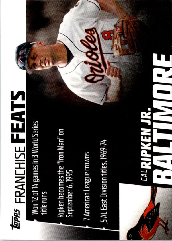 2019 Topps Franchise Feats Cal Ripken Jr. #FF-4