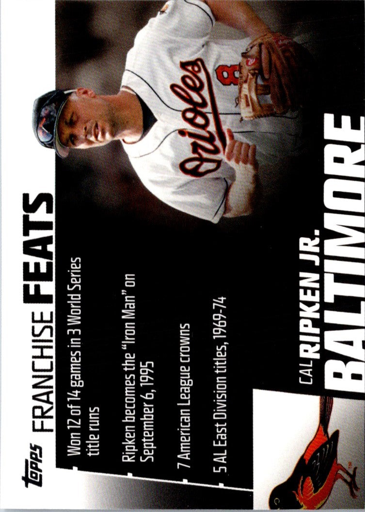 2019 Topps Franchise Feats Cal Ripken Jr.