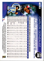 2010 Topps Carlos Gonzalez #398