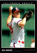 1993 Pinnacle Jim Abbott