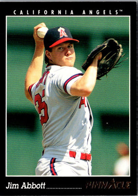 1993 Pinnacle Jim Abbott #11