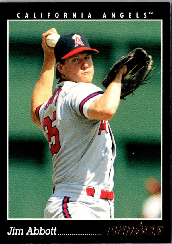 1993 Pinnacle Jim Abbott #11