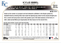 2022 Topps Kyle Isbel #US151