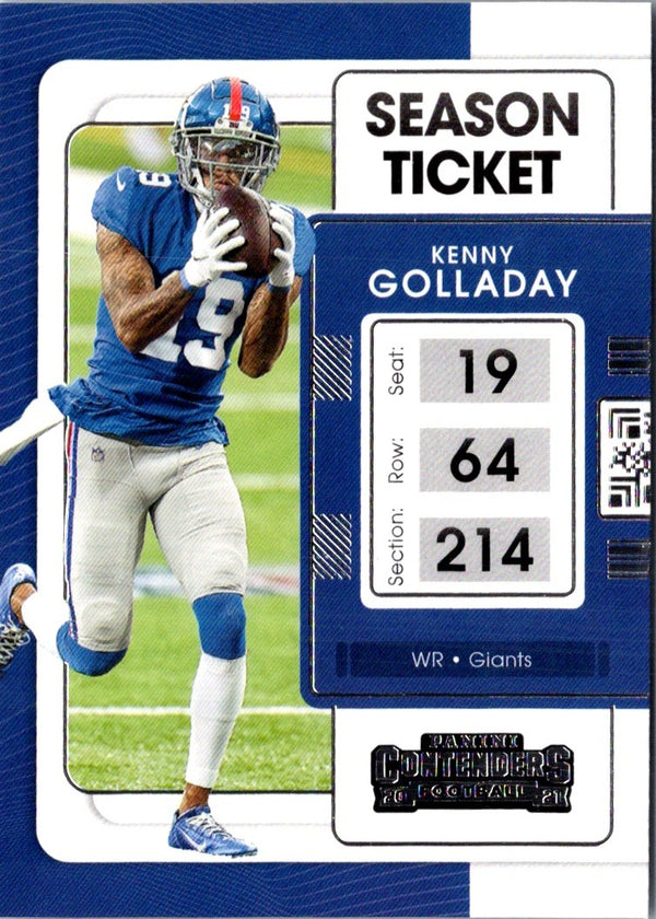 2021 Panini Contenders Kenny Golladay #75