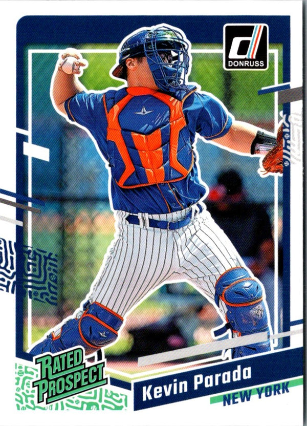 2023 Donruss Holo Blue Kevin Parada #62