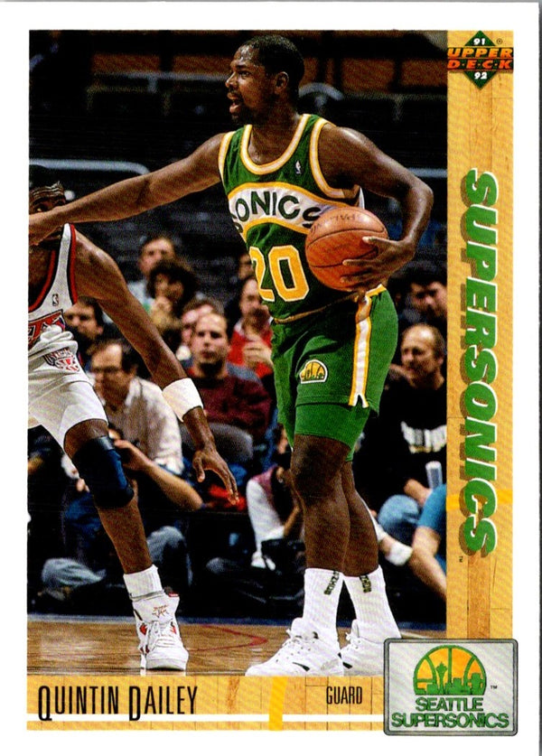 1991 Upper Deck International Italian Seattle Supersonics Logo #155