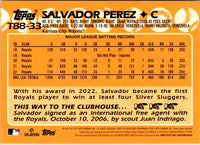 2022 Topps Museum Collection Salvador Perez #6