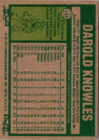1977 Topps Darold Knowles #169