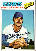 1977 Topps Darold Knowles #169