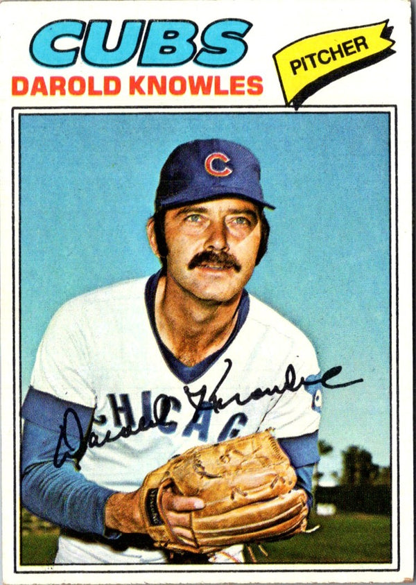 1977 Topps Darold Knowles #169