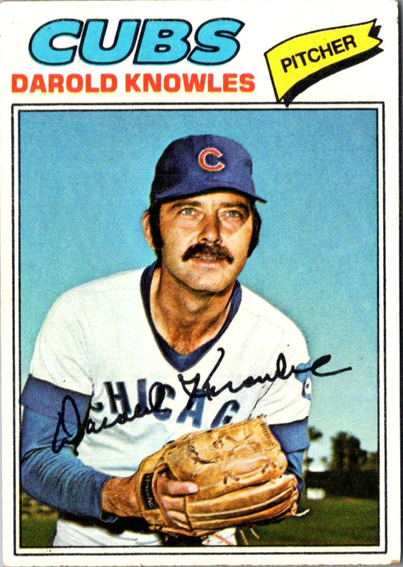 1977 Topps Darold Knowles #169