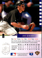 1993 SP Joe Girardi #221