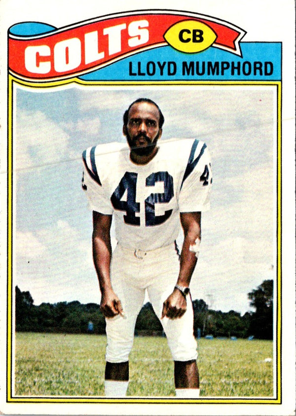 1977 Topps Lloyd Mumphord #153