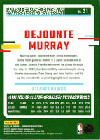 2023 Donruss Red Dejounte Murray #31