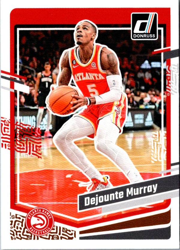 2023 Donruss Red Dejounte Murray #31