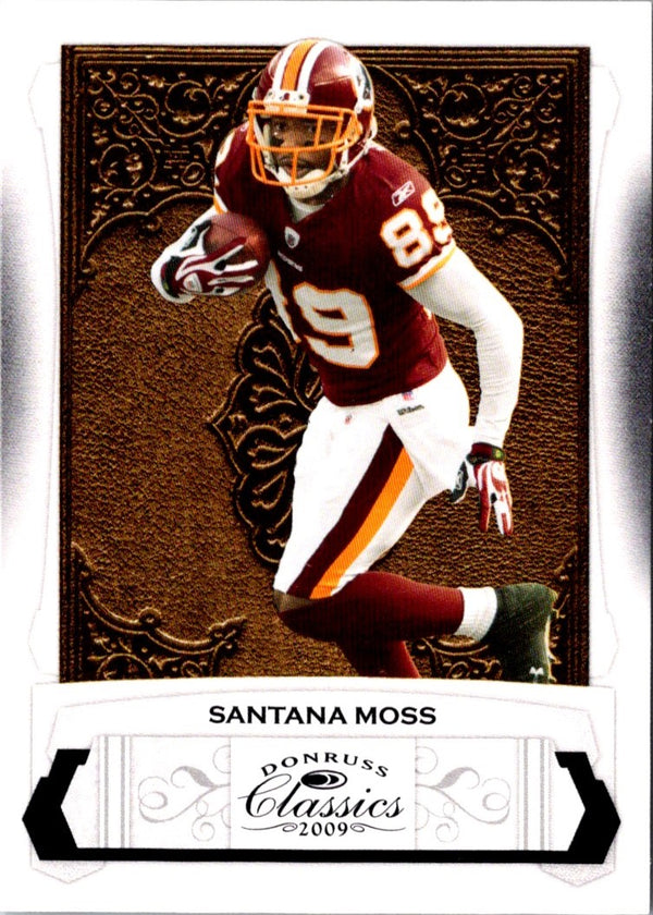 2009 Donruss Classics Santana Moss #100