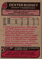 1977 Topps Dexter Bussey #176 Rookie