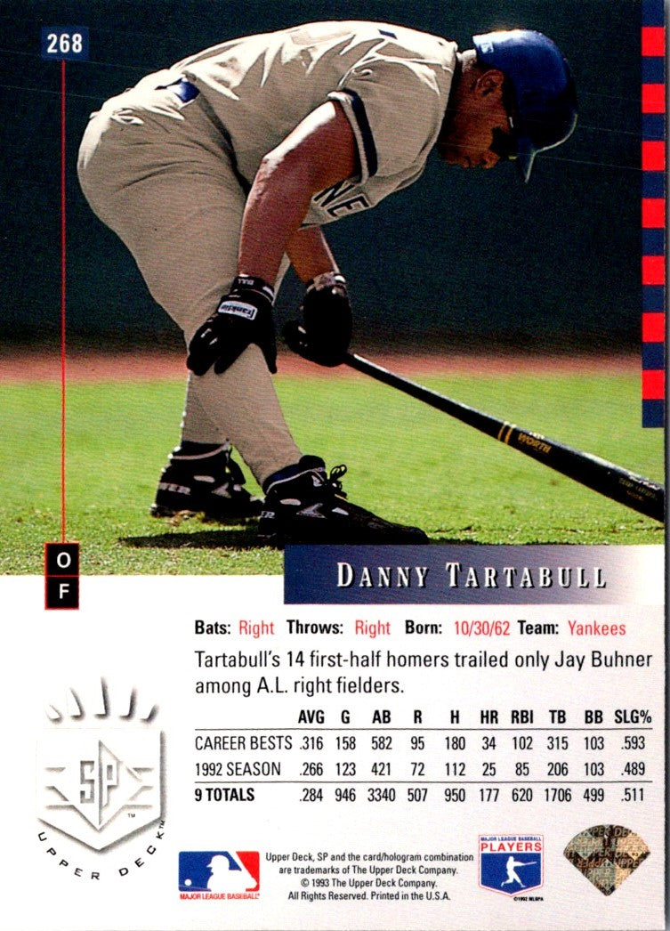 1993 SP Danny Tartabull