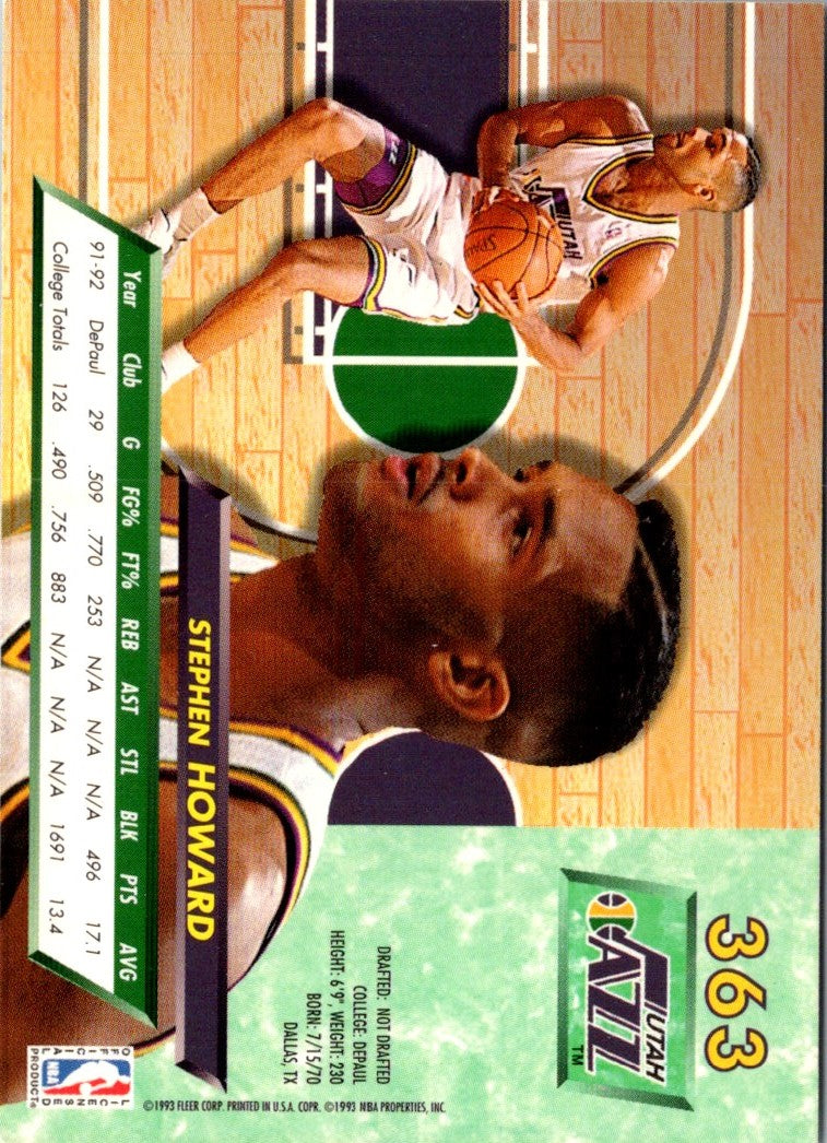 1992 Ultra Stephen Howard