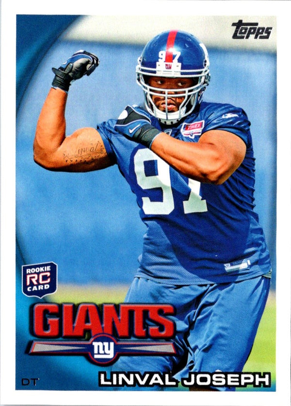 2010 Topps Linval Joseph #138 Rookie
