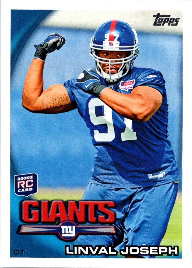 2010 Topps Linval Joseph