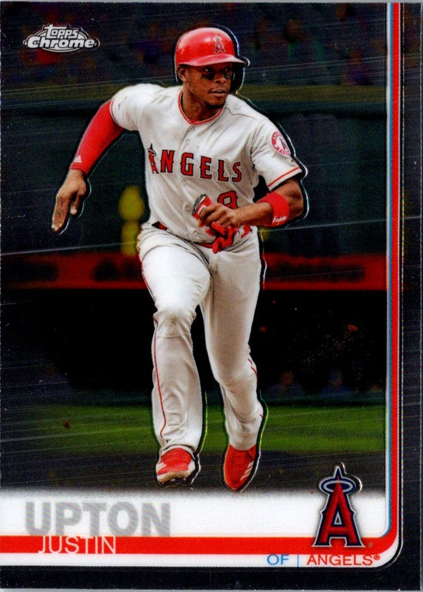 2019 Topps Chrome Justin Upton #72