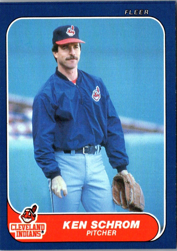 1986 Fleer Update Ken Schrom #U-104