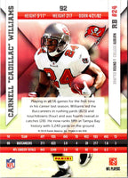2010 Panini Epix Cadillac Williams #92