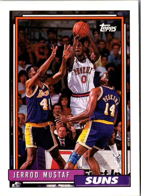 1992 Topps Jerrod Mustaf #NNO
