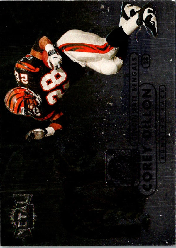 1998 Metal Universe Corey Dillon #57